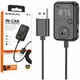 FM модулятор Bluetooth 5.3 с AUX и поддержкой microSD Borofone BC49 черный - изображение 1