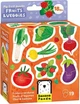 Puzzle Banana Panda My First: owoce i warzywa 19 elementów 3695029 (5902983493440) - obraz 1