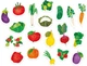 Puzzle Banana Panda My First: owoce i warzywa 19 elementów 3695029 (5902983493440) - obraz 2