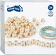 Набір кубиків Small Foot Wooden Letter Bead Necklace Making 300 шт 7553 (4020972075536) - зображення 1