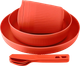 Zestaw naczyń Sea To Summit Passage Dinnerware Set dla 1 osoby 7 szt. Spicy Orange (STS ACK037051-120820) - obraz 2
