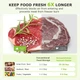 Вакуумний пакувальник Bonsenkitchen VS1900, 125 Вт, для сухих та вологих продуктів - изображение 3