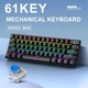 Механическая клавиатура Apayado A68 Blue switch (черная) - изображение 3