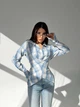Рубашка корсетная 316г1433 голубой one size - изображение 1