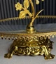 Фруктовница Royal Grace 4419 стеклянная 2-х ярусная 38х23 см Прозрачный с золотистым - изображение 4
