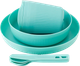 Zestaw naczyń Sea To Summit Passage Dinnerware Set dla 1 osoby 7 szt. Aqua Sea (STS ACK037051-120219) - obraz 2