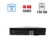 Неттоп Dell OptiPlex 3040 Mini USFF / Intel Core i3-6100 (2 (4) ядра по 3.7 GHz) / 16 GB DDR3 / 150 GB SSD / Intel HD Graphics 530 б/у - изображение 1