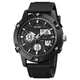 Мужские часы SKMEI 1757BKWT кварцевые Black - изображение 1