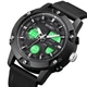 Мужские часы SKMEI 1757BKWT кварцевые Black - изображение 2