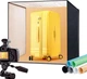 Фотобокс Raleno 60 см / 5500K / CRI 97 / 6 фонов / Черный Б/В - изображение 1