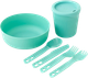 Zestaw naczyń Sea To Summit Passage Dinnerware Set dla 1 osoby 6 szt. Aqua Sea (STS ACK037051-120215) - obraz 1