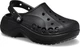 Крокси на платформі сабо Crocs Baya Platform Black 36 (EU 36-37) чорні - изображение 1
