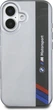 Etui plecki BMW Motorsport IML Vertical Stripe do Apple iPhone 16 Plus Grey (BMHCP16M23HTFEG) - obraz 3