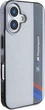 Etui plecki BMW Motorsport IML Vertical Stripe do Apple iPhone 16 Plus Grey (BMHCP16M23HTFEG) - obraz 4