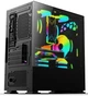 Корпус 2E Gaming CALLEO Black, без БЖ, Mini Tower, для Micro ATX / Mini ITX, 2xUSB 2.0, 1xUSB 3.0, 4x120 ARGB Fan, бічна панель із загартованого скла (2E-GB700) - зображення 4