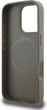 Etui plecki DKNY Leather Checkered Pattern MagSafe do Apple iPhone 16 Pro Beige (DKHMP16LPCPVSLE) - obraz 7