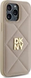 Etui plecki DKNY Quilted Stack Logo do Apple iPhone 14 Pro Max Beige (DKHCP14XPQDSLE) - obraz 4