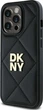 Панель DKNY Quilted Stack Logo для Apple iPhone 14 Pro Max Black (DKHCP14XPQDSLK) - зображення 2