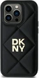 Панель DKNY Quilted Stack Logo для Apple iPhone 14 Pro Max Black (DKHCP14XPQDSLK) - зображення 3