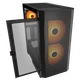 Корпус Cougar Airface Flo RGB, Black, без БЖ, Mid Tower, для E-ATX / ATX / MicroATX / Mini-ITX / CEB, 1xType-C / 2xUSB 3.0, макс. CPU - 190 мм / VGA - 390 мм, 2x180 мм ARGB / 1x120 мм ARGB, бічна панель із загартованого скла - зображення 4