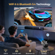 Видеопроектор Alwtniet HY310 4K Full HD Android 11. Ваш персональный кинотеатр с автокоррекцией и Wi-Fi 6 - изображение 7