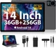Планшет 14.1" 2.5K Rushar M621 12+24/256GB 8 ядер Android 14 11580 mAh - изображение 1