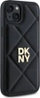 Панель DKNY Quilted Stack Logo для Apple iPhone 15 Plus Black (DKHCP15MPQDSLK) - зображення 4