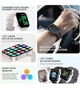 Смарт-часы P2 1,85 дюйма с Bluetooth-подключением, позволяющие отслеживать спортивные показатели Silver - изображение 3