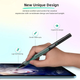 Стилус Metapen D1 iPad Pencil для Apple iPad 10/9, эргономичная ручка и управление приложениями Черный - изображение 7