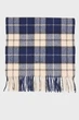 Чоловічий клітковий шарф WOOL CHECKED SCARF Gant OS 9920249 - зображення 3