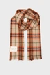 Чоловічий вовняний картатий шарф WOOL HERRINGBONE CHECKED SCARF Gant OS 9920259 - изображение 1