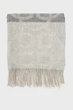 Жіночий сірий шарф з візерунком MONOGRAM WOOL SCARF Gant OS 4920256 - зображення 2