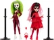 Набор кукол Монстер Хай Бетельгейзе и Лидия Дитц Monster High Skullector Beetlejuice, Betelgeuse & Lydia Deetz - изображение 6