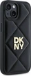 Панель DKNY Quilted Stack Logo для Apple iPhone 15 Black (DKHCP15SPQDSLK) - зображення 4