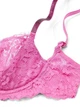 Комплект білизни Victoria's Secret Dream Angels Wicked Twinkle Strap Unlined Lace Balconette Bra - 34C - XS - Рожевий - зображення 5