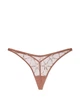 Комплект белья Victoria's Secret Stardust Embroidery Unlined Low-Cut Demi Bra - 32C - XS - Бежевый - изображение 7
