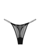 Комплект белья Victoria's Secret Sheer Shine Corset Top - XS - S - Черный - изображение 7