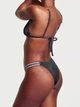 Купальник Victoria's Secret Double Shine Strap Bikini – S – Черный – S - изображение 3