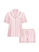 Піжама VICTORIA'S SECRET Modal Short PJ Set - S - Рожевий - зображення 3