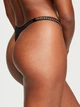 Комплект Victoria's Secret Bombshell Add-2-Cups Chain Strap Corset Top + Thong Panty - 32B - S - Черный - изображение 4