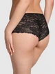 Бесшовные трусики чики Victoria's Secret No-show Cheeky Panty - XS - Черный - изображение 2