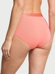 Бавовняні трусики Victoria's Secret Cotton Logo Cotton Modern Brief Panty - XS - Рожевий - зображення 2
