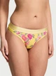 Бавовняні трусики тонг Victoria's Secret Logo Cotton Thong Panty - XS - Жовтий - зображення 1
