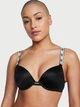Бюстгальтер Victoria's Secret Shine Strap Push-Up Bra - 34C - Чорний - зображення 2