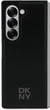 Панель DKNY Plain Leather Metal Stack Logo MagSafe для Samsung Galaxy Z Fold 6 Black (DKHMZFD6PSMCSLK) - зображення 2