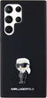 Etui plecki Karl Lagerfeld Silicone Ikonik Metal Pin do Samsung Galaxy S23 Ultra Black (KLHCS23LSMHKNPK) - obraz 3