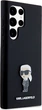 Etui plecki Karl Lagerfeld Silicone Ikonik Metal Pin do Samsung Galaxy S23 Ultra Black (KLHCS23LSMHKNPK) - obraz 4