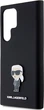 Etui plecki Karl Lagerfeld Silicone Ikonik Metal Pin do Samsung Galaxy S23 Ultra Black (KLHCS23LSMHKNPK) - obraz 6
