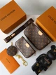 Сумка жіноча Louis Vuitton Multi Pochette Brown коричнева (054) - зображення 3