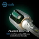 Универсальные LED лампы H15 100W 12000Lm с охлаждением и защитой IP68 для авто - изображение 2